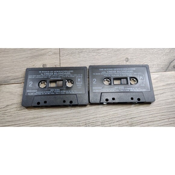 Omar Blondahl – Canadian Country Classics Songs From The Rock On 2 Cassette Tape - Picture 11 of 12